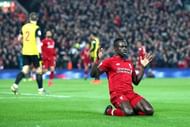 Mane scored twice in Liverpool's 5-0 win against Watford at Anfield.